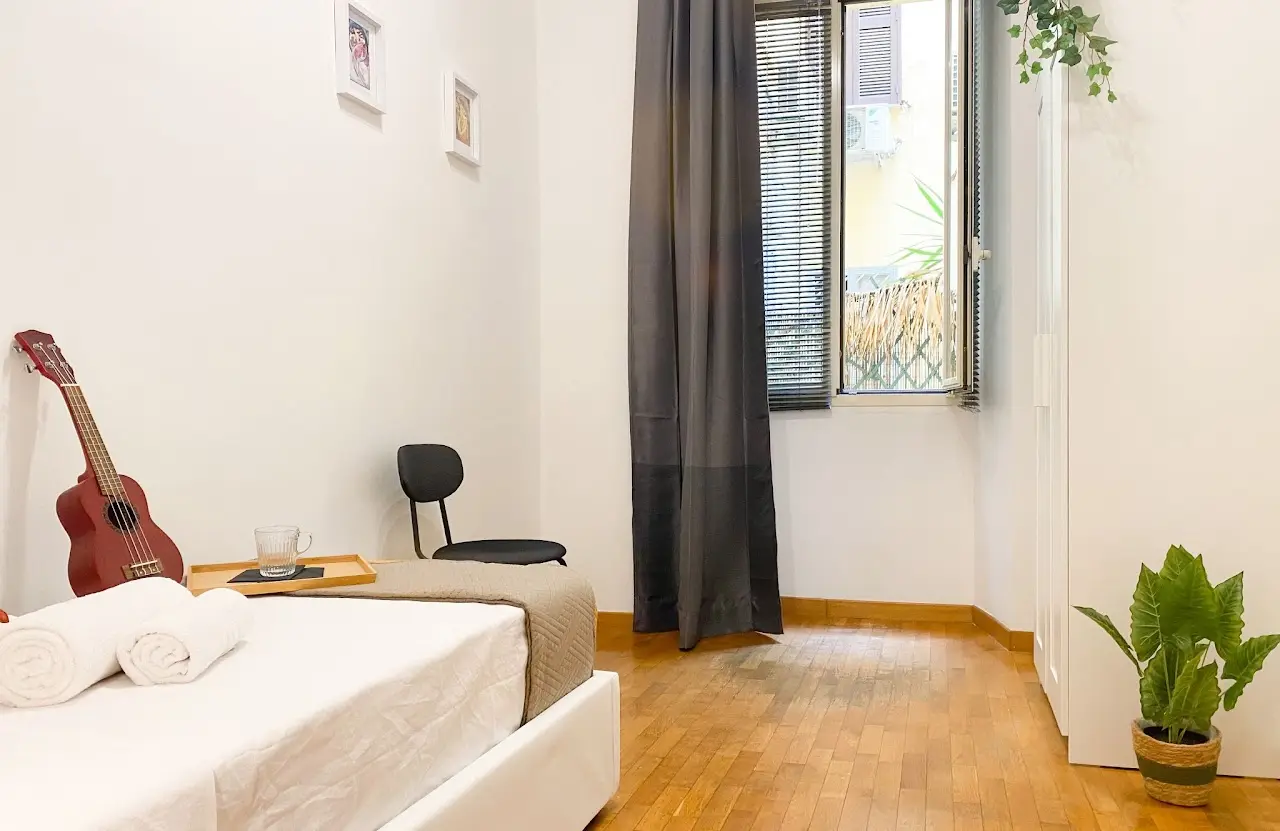 Ulteriore immagine delle camere singole della casa